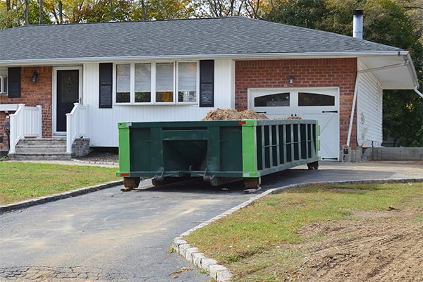 there are certain restrictions on what can be disposed of in our residential dumpsters, such as hazardous materials